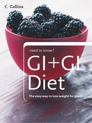 cover image of GI + GL Diet